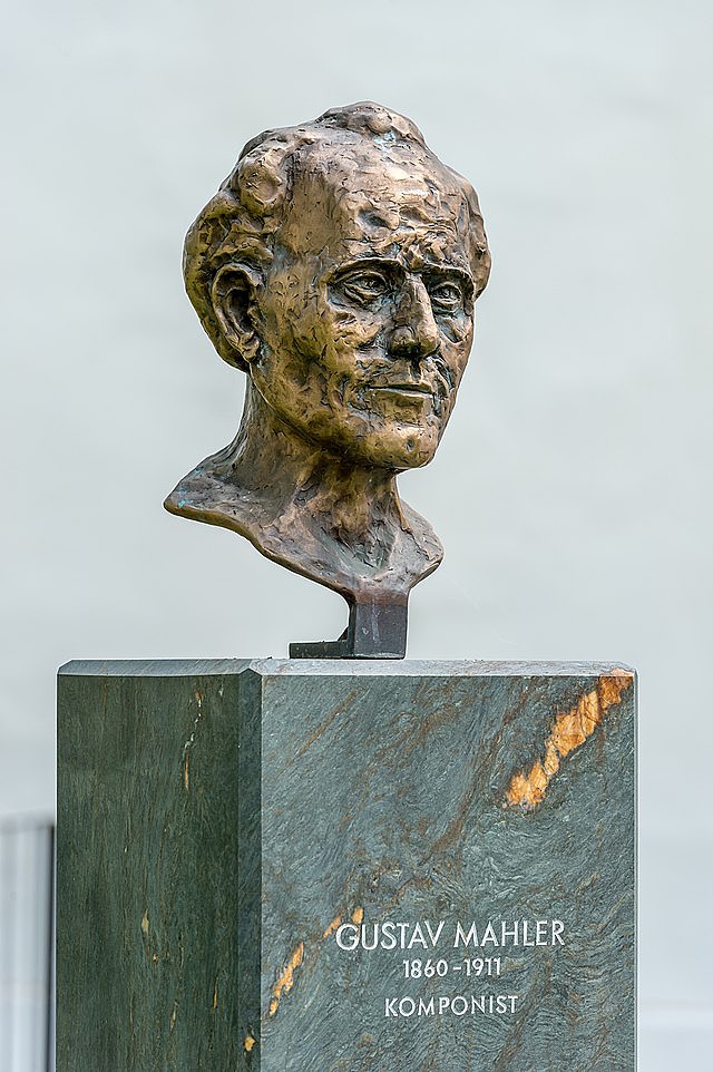 Bust of Gustav Mahler (created by Marco Carlo Tomasi) .JPG